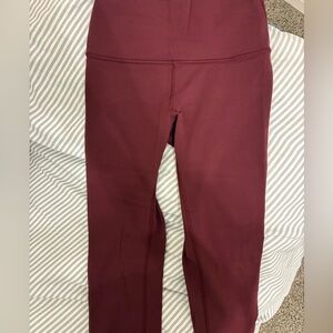 Lululemon Plum Leggings- Align™ High‑Rise Pant